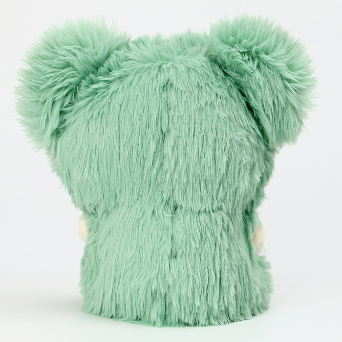 Мягкая игрушка «Кукла» в костюме мишки, 30 см, цвет зелёный - фото 1906578375