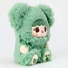 Мягкая игрушка «Кукла» в костюме мишки, 30 см, цвет зелёный - фото 8927514