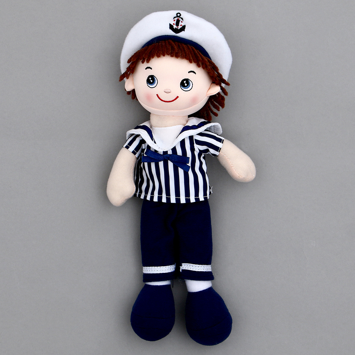 Мягкая игрушка «Кукла», моряк, 30 см - фото 1906578405
