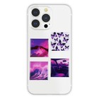 Объёмные 3D стикеры на телефон «Violet», 4 шт, 3 х 3 см - Фото 3