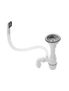 УЦЕНКА Мойка кухонная «Владикс», врезная, с сифоном, 76×48 см, левая, нерж, сталь 0.6 мм - Фото 3