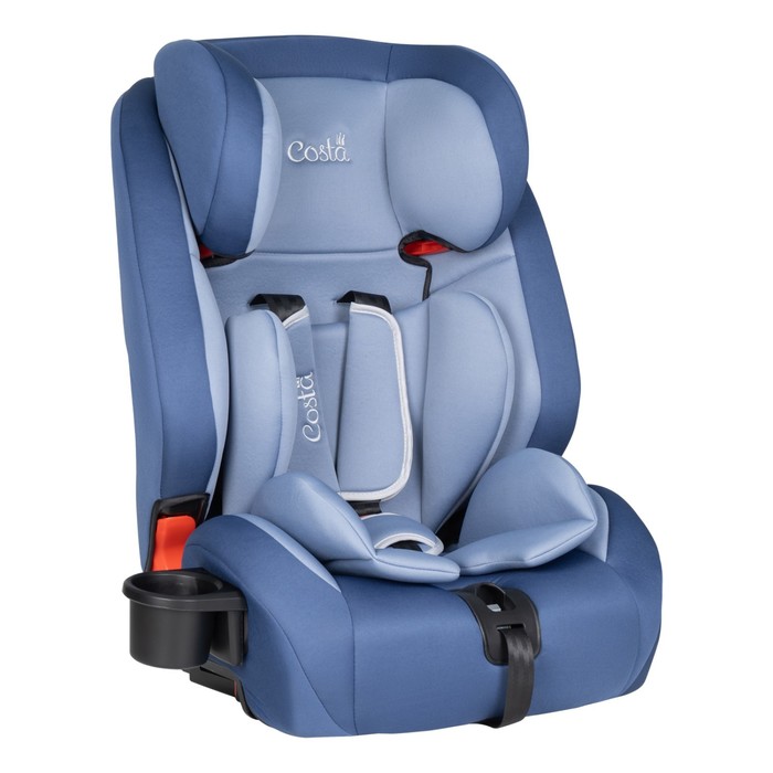 Автокресло детское Farfello Costa, крепление Isofix, цвет голубой-серый - Фото 1