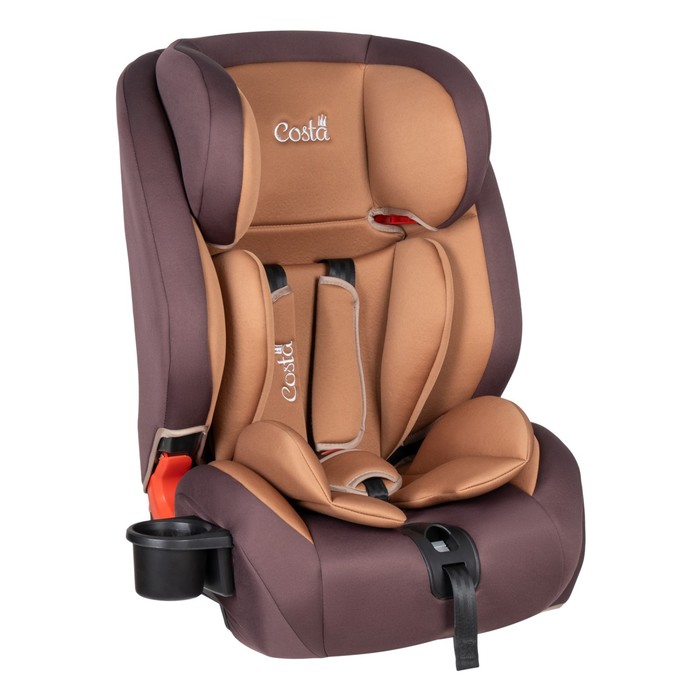 Автокресло детское Farfello Costa, крепление Isofix, цвет коричневый-кофейный - Фото 1