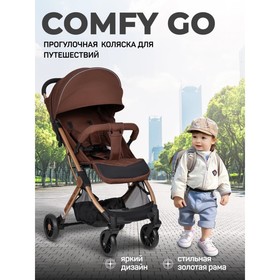 Коляска прогулочная Farfello Comfy Go CG, цвет choco