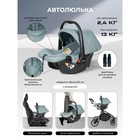 Коляска 3 в 1 Farfello Baby Shell BBS-006, цвет зеленый - Фото 7