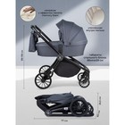 Коляска 3 в 1 Farfello Baby Shell BBS-004, цвет серый - Фото 4