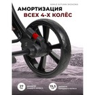 Коляска трансформер Farfello Aimile Original Autumn AA-7, цвет chocolate - Фото 9