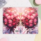 Открытка "С Юбилеем!" розовые розы, А6 (комплект 5 шт) - фото 23659544