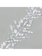 Наклейка-стразы на волосы «Сердца», в причёску, 26.5×13 см - фото 117465113 Наклейка-стразы на волосы «Сердца», в причёску, 26.5×13 см - фото 117465113