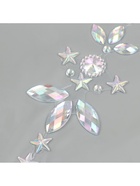 Наклейка - стразы на волосы «Венец», в причёску, 26.5×13 см - Фото 6