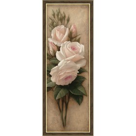 Репродукция картины «Розовые лепестки. №1», 30х90, рама (45-1311)