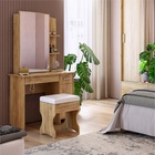 Пуф Виктория-1 330х330х460 дуб крафт золотой - Фото 4