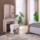 Трюмо «Виктория - 1», с зеркалом, 850×430×1650 мм, цвет белое дерево - Фото 4