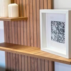 Полка настенная «Моди», 1229(1325)×166×1334 мм, цвет дуб крафт золотой - Фото 3