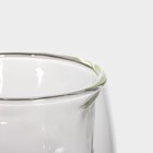 Набор стеклянных стопок с двойными стенками «Алмаз», 100 мл, 6 шт - фото 4417305