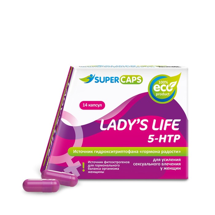 

Средство возбуждающее для женщин Lady's Life, 14 капсул