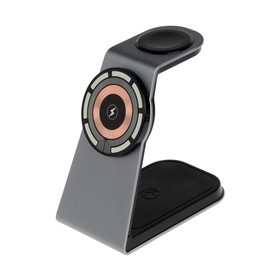 {{photo.Alt || photo.Description || 'УЦЕНКА Беспроводное зарядное устройство T3.3 в 1.15 Вт + 5 Вт + 5 Вт, MagSafe, серебристое'}}