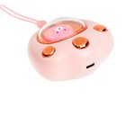 Электрическая портативная грелка для рук, 5 Вт, АКБ, 800 мАч, до 55 °С, USB, розовая - Фото 3