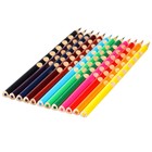 Цветные карандаши, 12 цветов, трехгранные, Смешарики - Фото 7