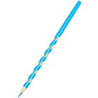 Цветные карандаши, 12 цветов, трехгранные, Синий трактор - Фото 5