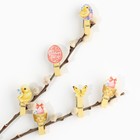 Пасхальный декор, набор прищепок для украшения вербы «Светлой Пасхи!», 10×12 см - Фото 3