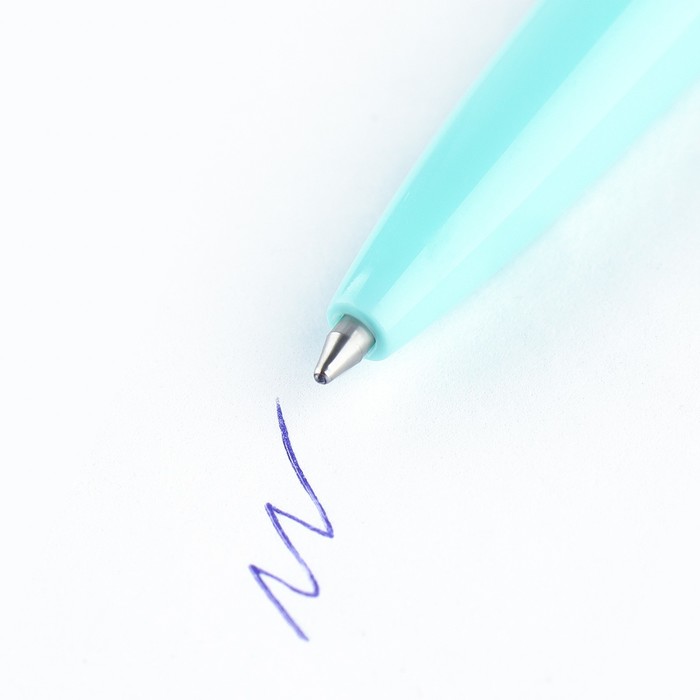 Ручка пластиковая автоматическая«Склерозница», синяя паста, 0,7 мм