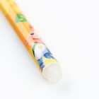 Ручка пиши стирай на выпускной пластик «Учусь на 5+» синяя паста, гелевая 0.5 мм - Фото 3