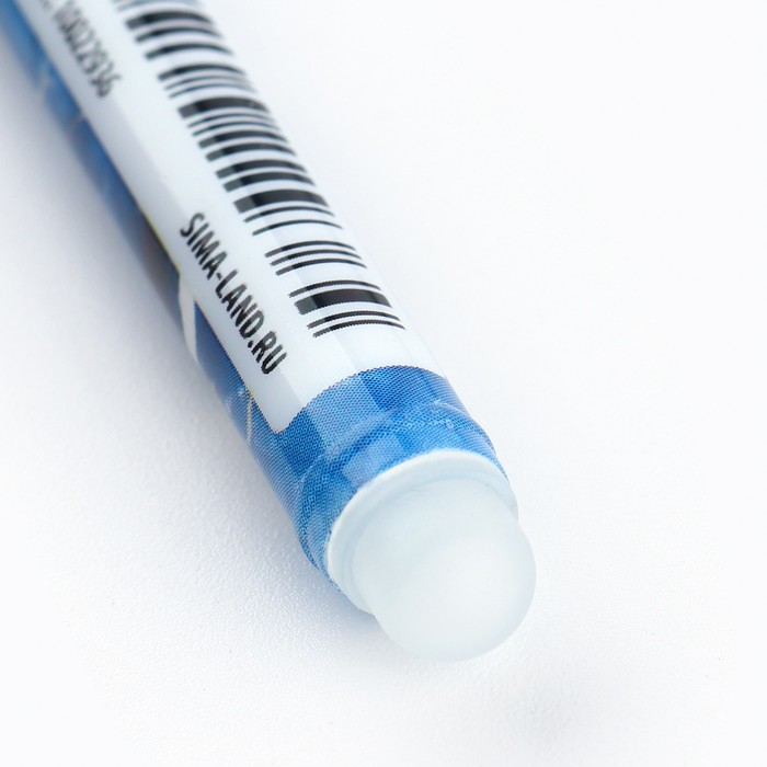 Ручка пиши стирай на выпускной пластик «Удачи тебе выпускник!» синяя паста, гелевая 0.5 мм - фото 1927001894