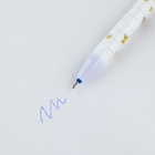 Ручка пиши стирай на выпускной пластик «Знания-сила!» синяя паста, гелевая 0.5 мм - Фото 2