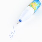 Ручка пиши стирай на выпускной пластик «Лучшему выпускнику» синяя паста, гелевая 0.5 мм - Фото 2