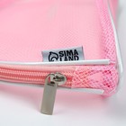 Косметичка-сетка PVC 14 см х 21 см «MAKEUP BAG» с каркасом 9947967 - фото 13133621