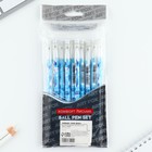 Ручка шариковая синяя паста 0.5 мм с колпачком «Танки» пластик - Фото 8