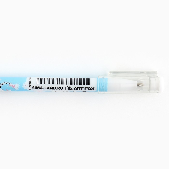 Ручка пластик шариковая, синяя паста, 0,5 мм «Далматинцы»