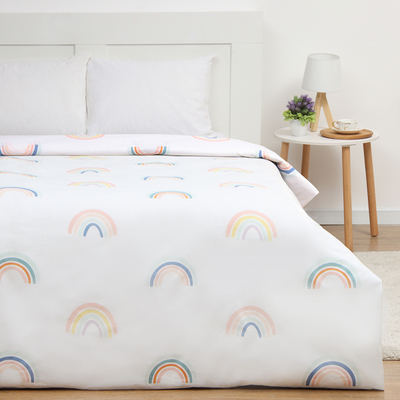 Пододеяльник 1.5-спальный «Этель» Pretty rainbows, 143×215 см, бязь
