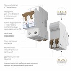 Автоматический выключатель 2P 25 A C 6 кА W902P256 - Фото 2