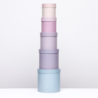 Набор круглых коробок №87, 5 в 1 "Мэлани" 23 х 23 х 23 - 13,5 х 13,5 х 13,5 см 10328433