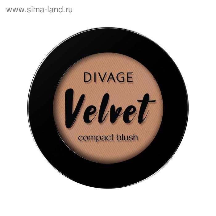 Компактные румяна Divage Velvet, тон № 8702 - Фото 1