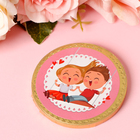 Шоколадная медаль «C любовью», 25 г (комплект 24 шт) - фото 31292367