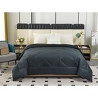 Одеяло «Монако», размер 160х220 см, цвет чёрный - Фото 2