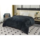 Одеяло «Монако», размер 160х220 см, цвет чёрный - Фото 4