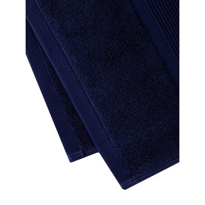 Полотенце махровое Mon, размер 50х90 см, цвет синий