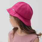 Панама детская KAFTAN р.52-54. цв. ярко-розовый - фото 807630771