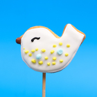 Мини-печенье ванильное на палочке "Птички" 15 г - Фото 2