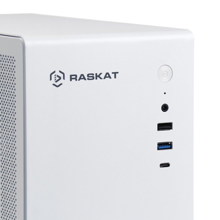 Компьютер Raskat Start 100, G5905, 8 Гб, SSD 120 Гб, Intel UHD 410, noOS, белый - фото 51634776