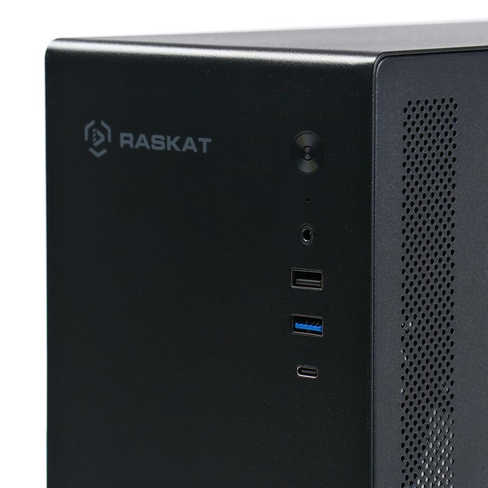 Компьютер Raskat Start 100, G5905, 8 Гб, SSD 120 Гб, Intel UHD 410, noOS, чёрный - фото 51634779