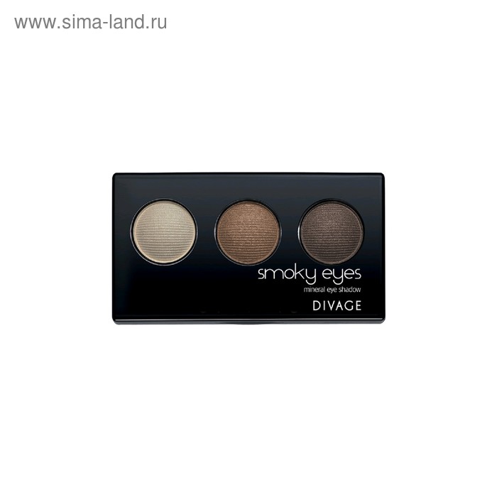 Тени для век Divage Smokey Eyes, тон № 9602 - Фото 1