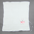 Мягкая игрушка-плед «Мишка», 20 см, цвет белый - Фото 3