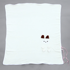 Мягкая игрушка-плед «Овечка», 20 см, цвет белый - Фото 3