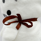 Мягкая игрушка-плед «Собака», 20 см, цвет белый - Фото 2
