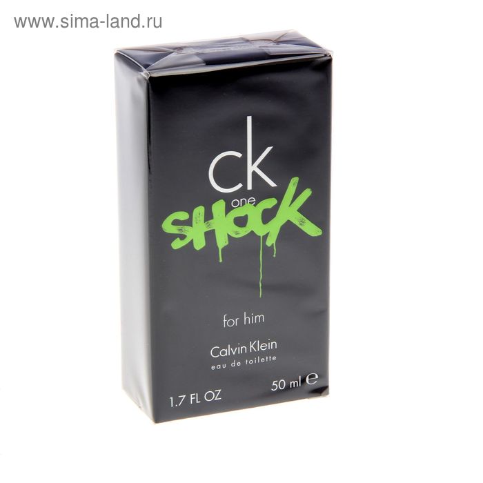 Туалетная вода Calvin Klein One Shock For Him 50 мл - Фото 1
